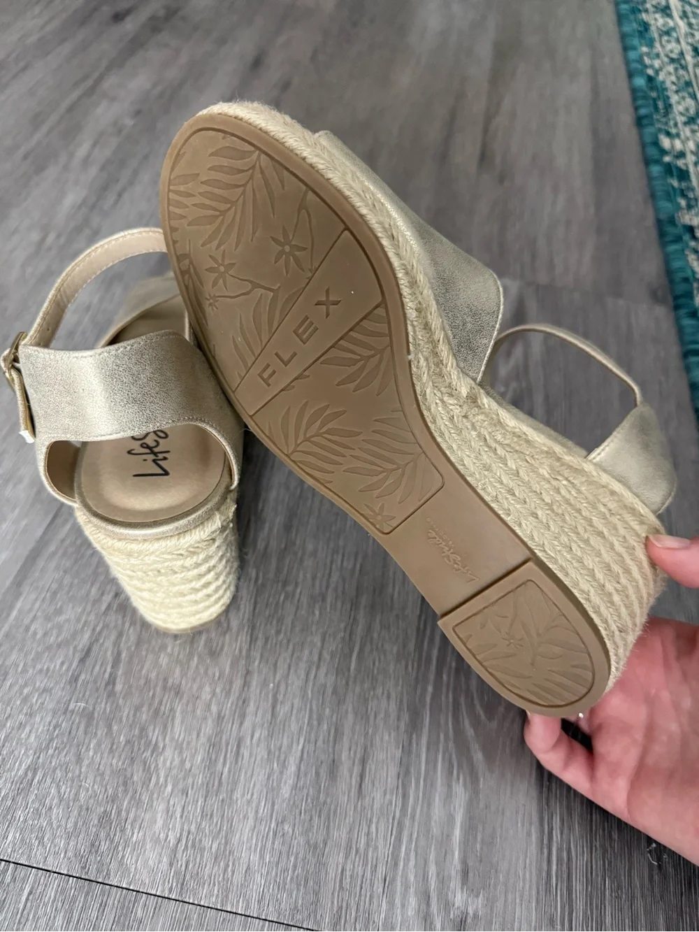 Life Stride elegant metallic